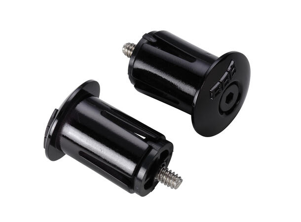 BBB ScrewOn BHT-96 Endepropp Sort, plast m/skrufeste, til ROAD styrer 